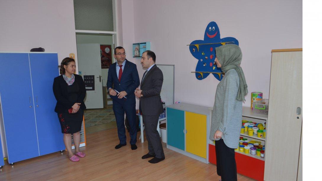 İlçe Kaymakamımız Sayın Mustafa ÇELİK'ten Anaokulu Ziyareti