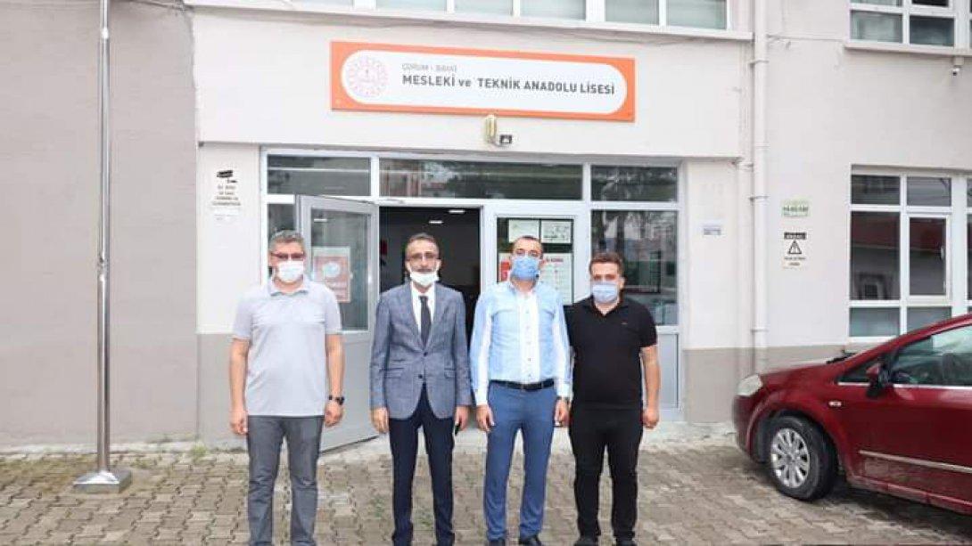 İl Milli Eğitim Müdürümüz Abdullah KODEK, Bayat Mesleki ve Teknik Anadolu Lisesini ziyaret etti.  
